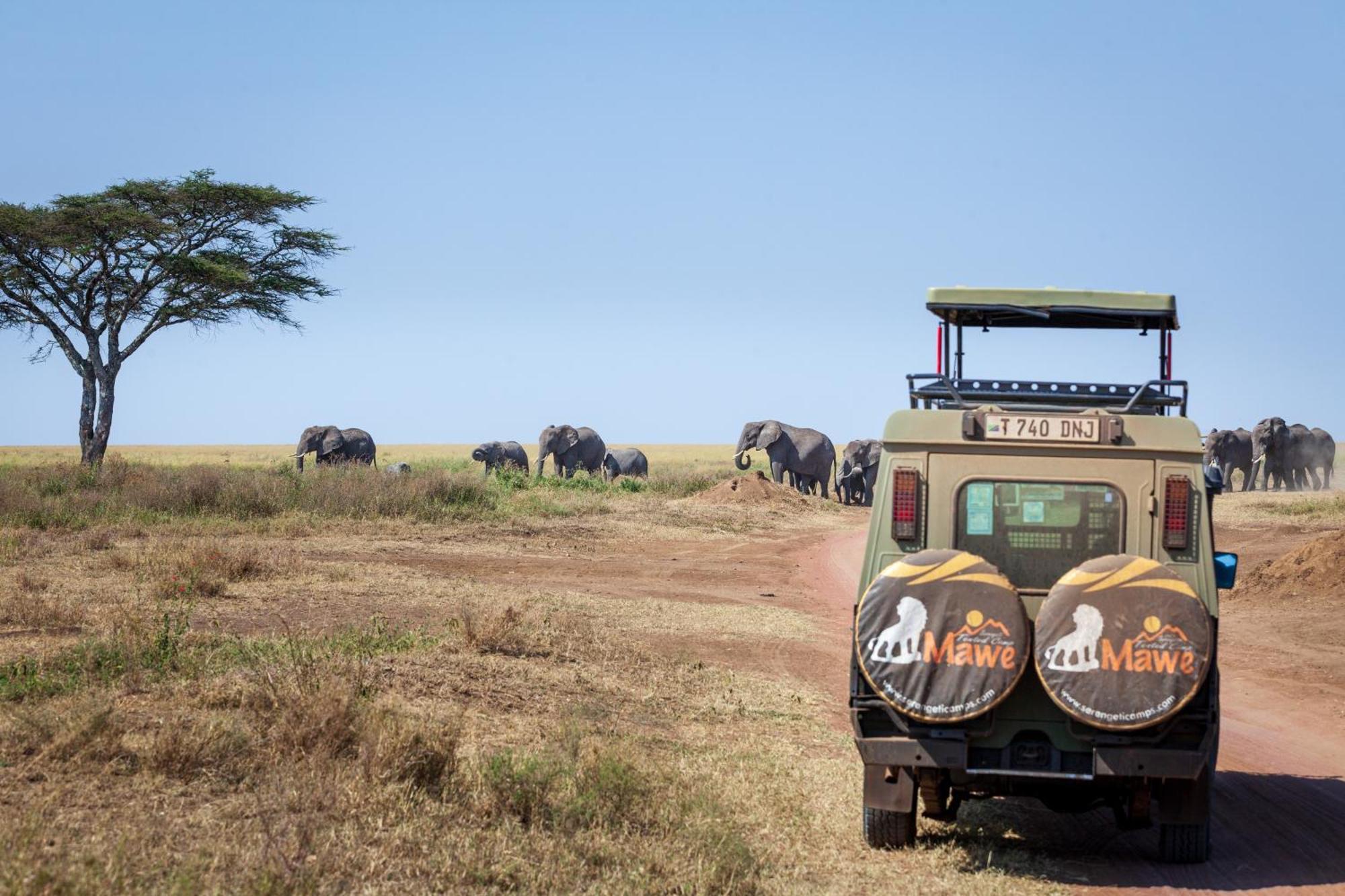 Mawe Tented Camp Serengeti Buitenkant foto